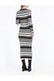 Rochie lunga, Gri - 5