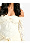 Rochie scurta, Crem - 3