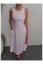 Thick Strap Linen Pocketed Dress - 3