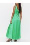 Rochie lunga, Verde - 4