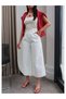 Wide Leg Capri Jeans - 2