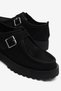 Black Suede Shoes Loafer Moccasin Casual Ergonomic Comfortable Soft Sole Masculine Shoes Moccasins - 5