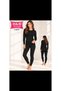 Women's Thermal Underwear Set Black - 3