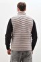 Zippered Stand Collar Inflatable Vest - 8