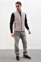 Zippered Stand Collar Inflatable Vest - 6