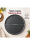 Bliss 16 Inch Pizza Pan, Heavy Duty Carbon Steel Nonstick Baking Pan, Metallic Black 35254L20 - 5
