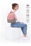34100 Powder-Mink Waterproof Fabric School Bag Unisex School Backpack - 2