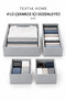 4-Drawer Cabinet Organizer Box Shelf Set Baby Item Children's Room Bathroom Organizer/Grey - 3