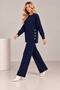 Women's 2-piece knit set with side button detail - 5