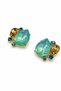 Mint Damlataşlı Nail Earrings - 5