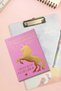 Unicorn Gold Unlined Notepad