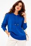 Women's Lilac Hooded Sweater Cty-Akc-11185