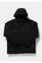 Thick Multi-Pocket Waterproof Zippered Regular Fit Hooded Zippered Lined Men's Black Coat - 6