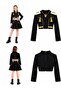 Girl Child Rumi K-Pop Idol Black Edition Stage Costume - 7