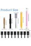 14Pcs Nail Magnet Tool Set for Cat Eye Gel Polish,3D Magnetic Pens and Sticks for DIY Nail Art Designs - 6