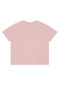 Pink Crew Neck Oversize T-Shirt for Girls 100% Cotton - 5