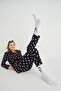 Licensed Buttoned Long Sleeve Pajama Set Roz-63 - 3