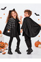 Unisex Kids Halloween Black Cape One Size