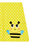 Polka Dot Bees Girls Yellow Summer Dress - 5