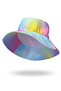 Uv Protection Tie-Dye Patterned Girl's Hat - 2