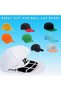Baseball Cap Washer and Cleaning Protector,Hat Laundry Bag with Sturdy Cage Rack for Washing Machine and Dishwasher - 3
