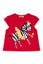 Ballerina Zebra Girl's T-Shirt Shorts Set - 5
