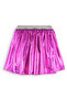 Girl's Metallic Shiny Dark Pink Skirt 5-10 Years Old - 4
