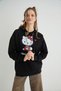Licensed Printed Hooded Oversize Fit Sweatshirt - 3