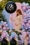 Large Size Girl Or Boy Black Gender Reveal Party Balloon Confetti