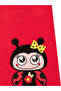 Ruffled Nib Girl's Red Summer Evening Dress - 5