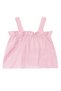 Baby Girl Pink Summer Muslin Suspender Blouse Shorts Set - 7