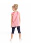 Kitten Girl T-shirt Tights Set - 2