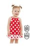 Red Polka Dot Baby Girl Sling Summer Dress