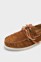 Stephie Genuine Leather Suede Women's Loafer Boat Shoes - 4
