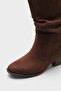 West Suede Pull-On Women's Cowboy Boot - 3
