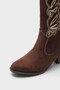 Estrella Embroidered Cowboy Boots - 3