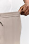 Men's Mink Color Elastic Waist Lace-Up Easy-Iron Relaxed Fit Jogger Pants A62Y3041 - 4