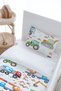 Baby Size (Without Sheets) Duvet Cover Set 100X150 cm - Iconic Series - Colorful Construction Equipment - 6