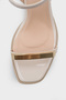 Reggi Buckled Metal Single-Strap Mid-Heel Women’s Ankle-Strap Shoes - 2