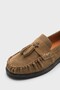 Jade Genuine Leather Women's Loafer Shoes - 6