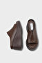 Shandee Women's Wedge Heeled Slippers - 4