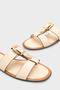 Lanni Buckle Flat Heeled Women's Slippers - 3
