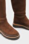 Tracy Fur Round Toe Women's Boots - 2