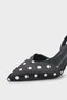 Esmerelda Pointed Toe Women's Shoes with Back Strap and Medium Heel - 4