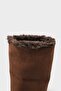 Tracy Fur Round Toe Women's Boots - 4