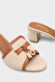 Nady Medium Heeled Single Strap Women's Slippers with Stone Accessories - 4
