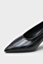 Julianna Short Heeled Metal Buckle Stiletto Shoes - 4