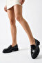 Tisha Cork Sole Genuine Leather Women's Loafers - 2