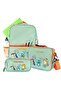 Milk&Moo Children's Backpack, Pencil Case, Lunchbox Set of 3 Jungle Friends