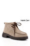 Women's Mink Suede Lace-Up Genuine Leather Comfort Boots